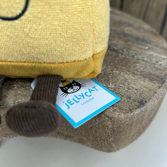 Jellycat Parmesan Cheese FAST SHIP NeW Jellycat Amuseables - Picture 4 of 7
